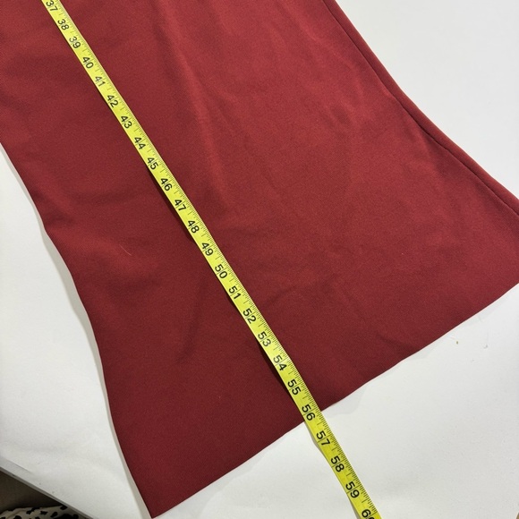 We Wore What Flutter Muscle Tank Maxi Dress Russet - Picture 8 of 8